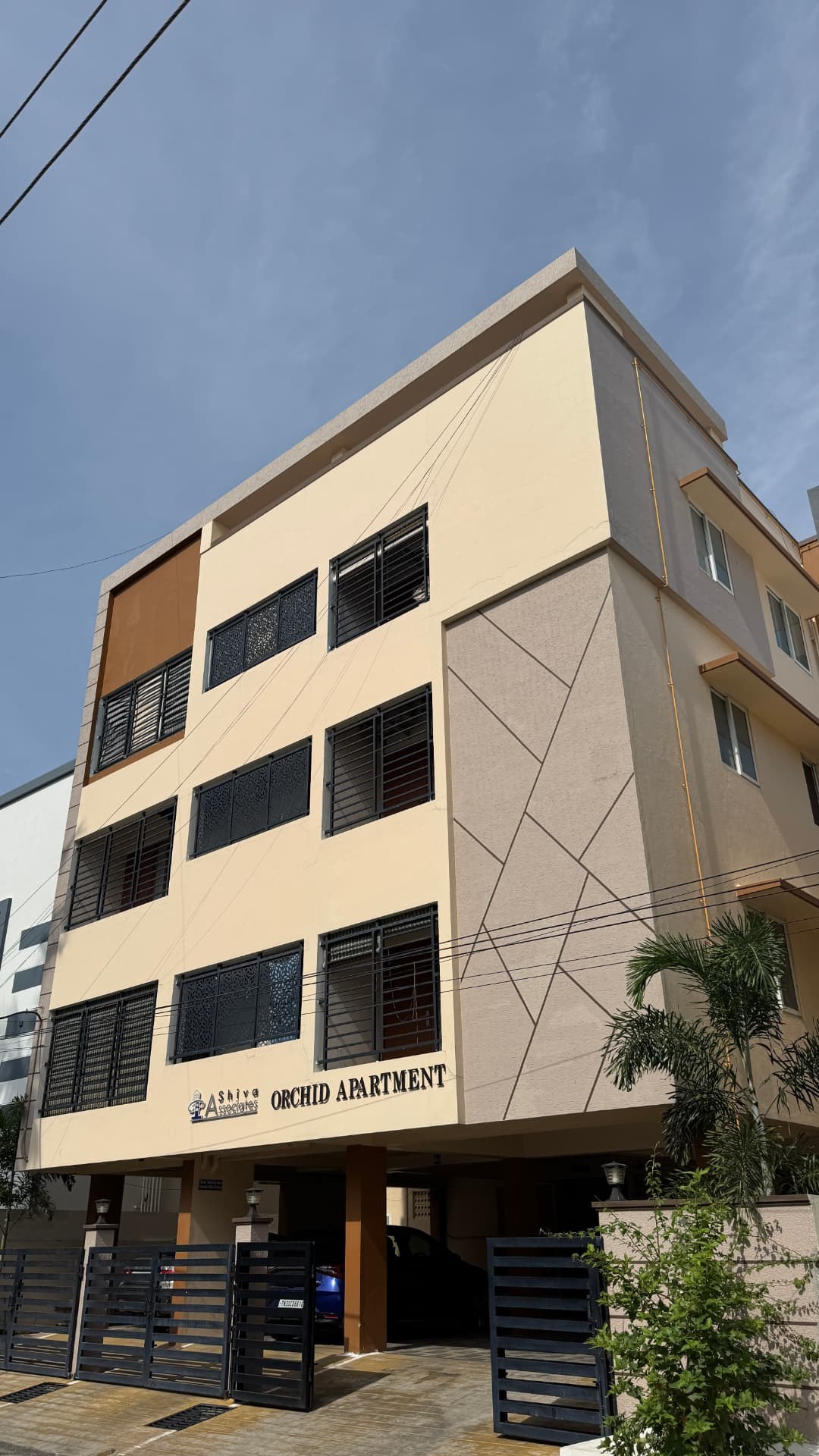 Orchid Apartment exterior in Shivaya Nagar, Salem